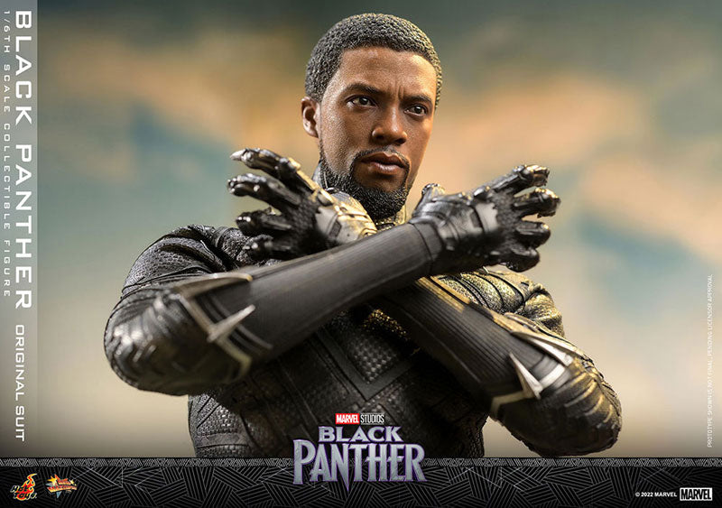 Movie Masterpiece 1/6 Scale Figure Black Panther Original Suit