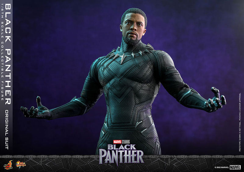 Movie Masterpiece 1/6 Scale Figure Black Panther Original Suit