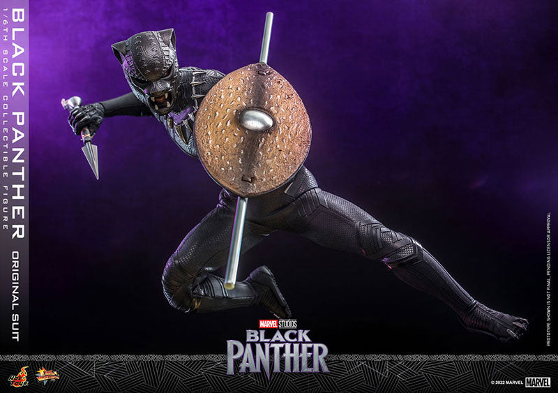 Movie Masterpiece 1/6 Scale Figure Black Panther Original Suit