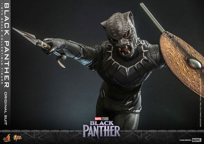 Movie Masterpiece 1/6 Scale Figure Black Panther Original Suit