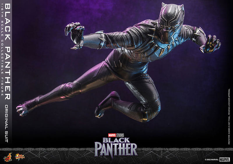 Movie Masterpiece 1/6 Scale Figure Black Panther Original Suit