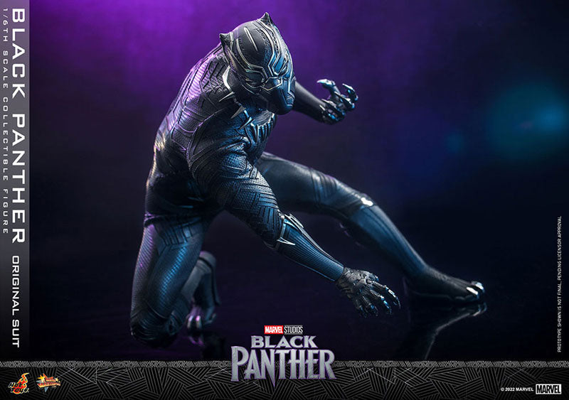 Movie Masterpiece 1/6 Scale Figure Black Panther Original Suit