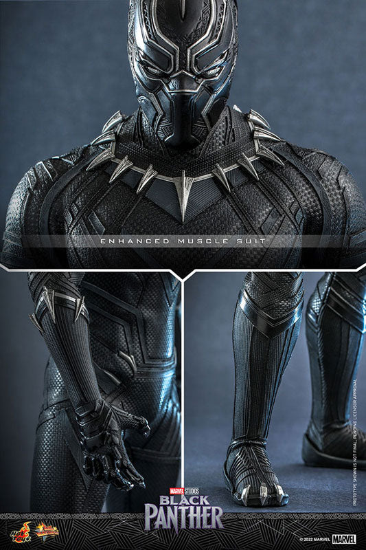 Movie Masterpiece 1/6 Scale Figure Black Panther Original Suit