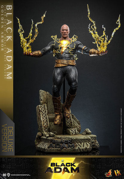 Movie Masterpiece DX 1/6 Figure Black Adam (Golden Armor)