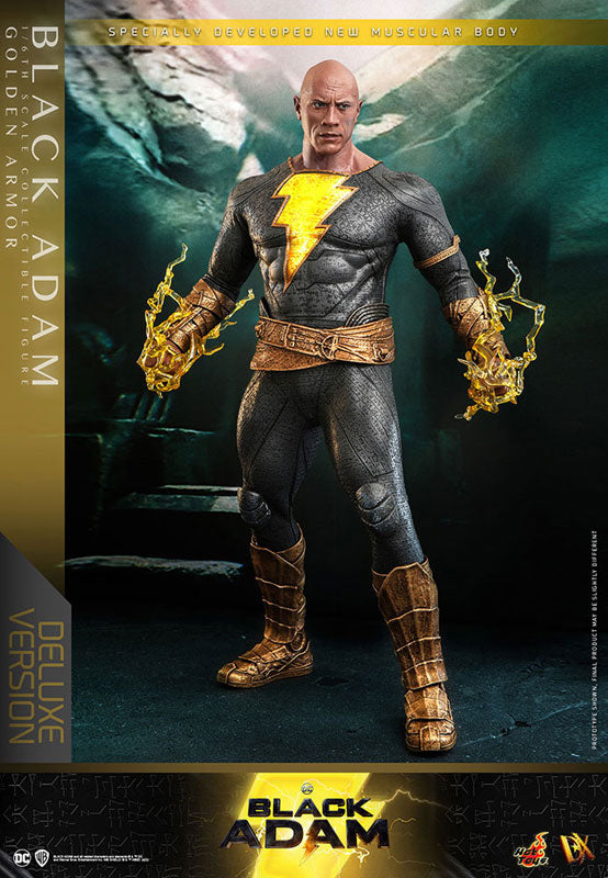 Movie Masterpiece DX 1/6 Figure Black Adam (Golden Armor)