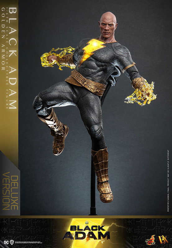 Movie Masterpiece DX 1/6 Figure Black Adam (Golden Armor)