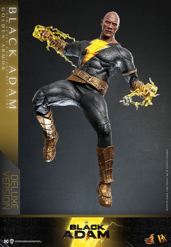 Movie Masterpiece DX 1/6 Figure Black Adam (Golden Armor)