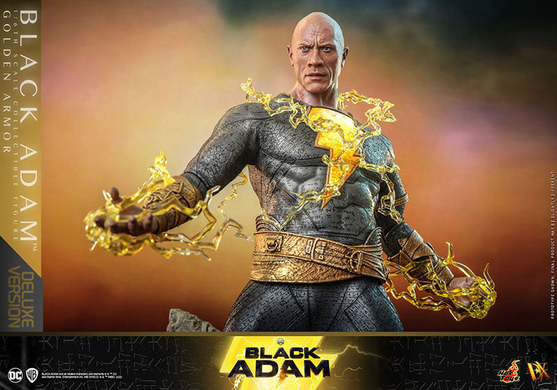 Movie Masterpiece DX 1/6 Figure Black Adam (Golden Armor)