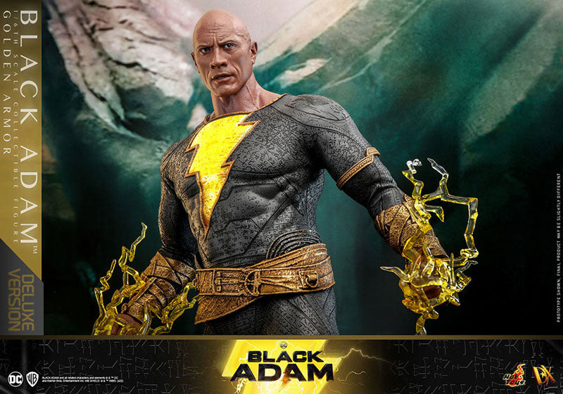 Movie Masterpiece DX 1/6 Figure Black Adam (Golden Armor)