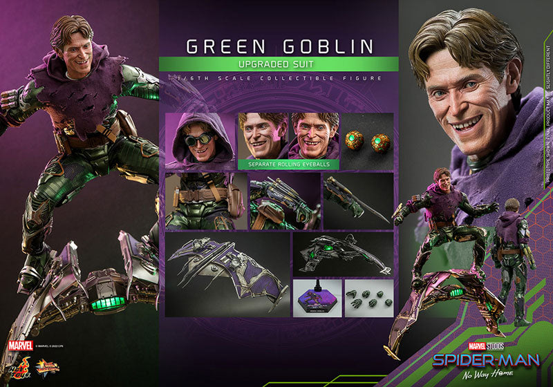 Movie Masterpiece Spider-Man Green Goblin (Upgraded Suit)