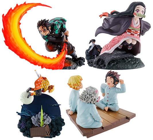 Puchirama Series Demon Slayer: Kimetsu no Yaiba Joukei no Hako Part.1 4Pack BOX