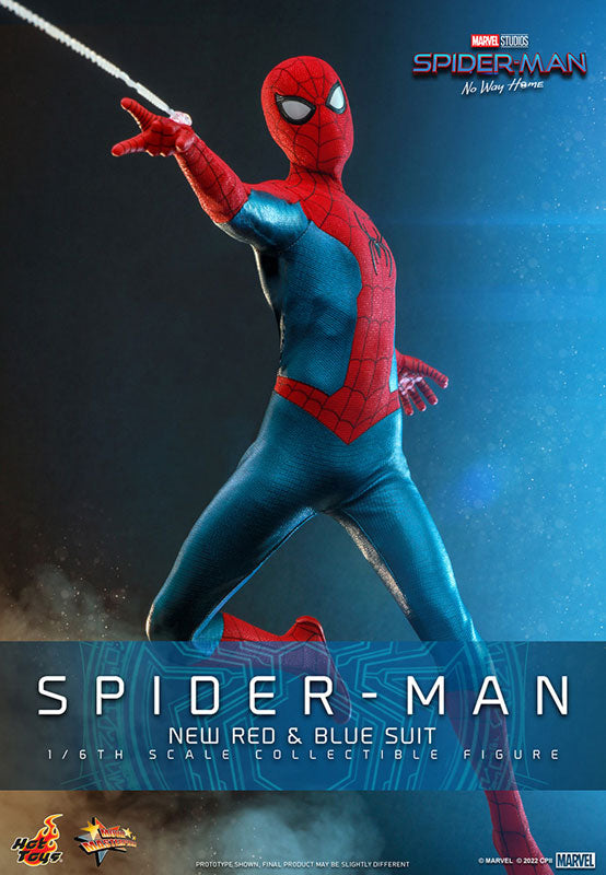 Movie Masterpiece "Spider-Man: No Way Home" 1/6 Scale Figure Spider-Man (New Red & Blue Suit)