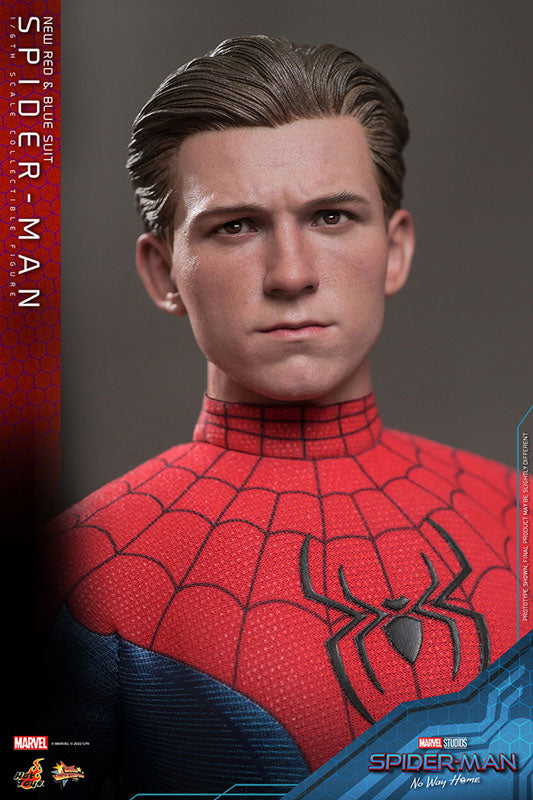 Movie Masterpiece "Spider-Man: No Way Home" 1/6 Scale Figure Spider-Man (New Red & Blue Suit)