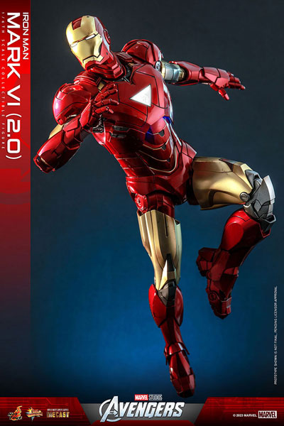 Movie Masterpiece DIECAST "The Avengers" 1/6 Iron Man Mark. 6 (Version 2.0)