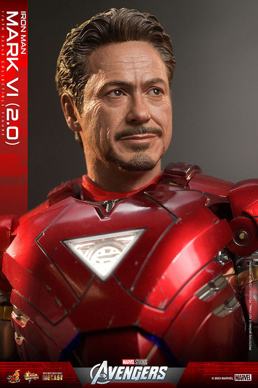 Movie Masterpiece DIECAST "The Avengers" 1/6 Iron Man Mark. 6 (Version 2.0)