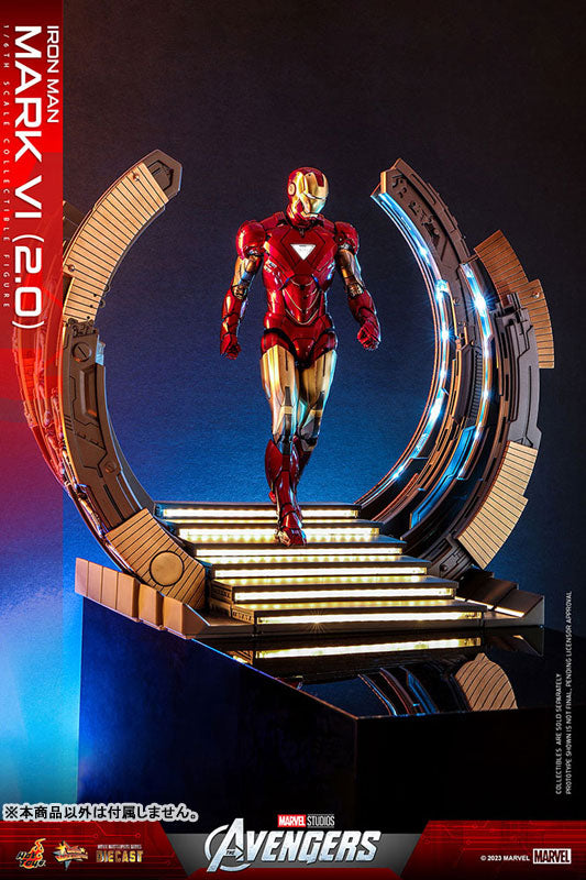 Movie Masterpiece DIECAST "The Avengers" 1/6 Iron Man Mark. 6 (Version 2.0)