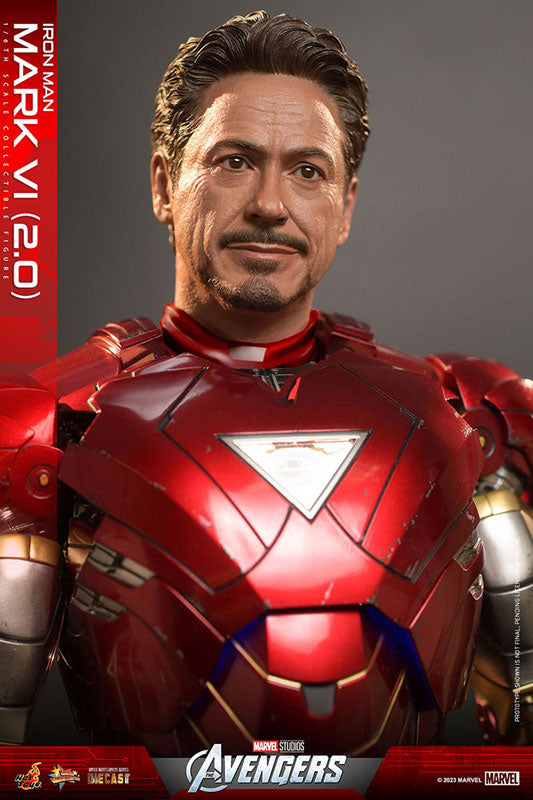 Movie Masterpiece DIECAST "The Avengers" 1/6 Iron Man Mark. 6 (Version 2.0)