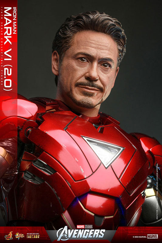 Movie Masterpiece DIECAST "The Avengers" 1/6 Iron Man Mark. 6 (Version 2.0)