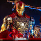 Movie Masterpiece DIECAST Iron Man Mark. 6 (Version 2.0) [w/Suit-Up Gantry]