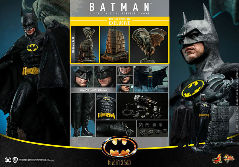 Movie Masterpiece "Batman" 1/6 Scale Figure Batman (2.0 / Deluxe Version)