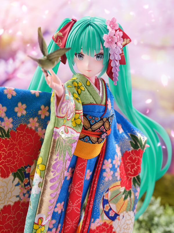 Yoshitoku x F:NEX Hatsune Miku -Japanese Doll- 1/4 Scale Figure, Action & Toy Figures, animota