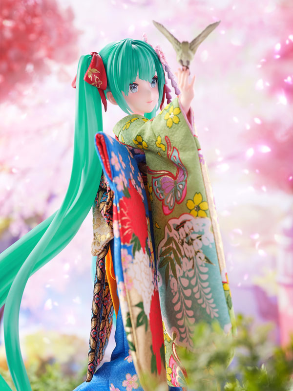 Yoshitoku x F:NEX Hatsune Miku -Japanese Doll- 1/4 Scale Figure, Action & Toy Figures, animota