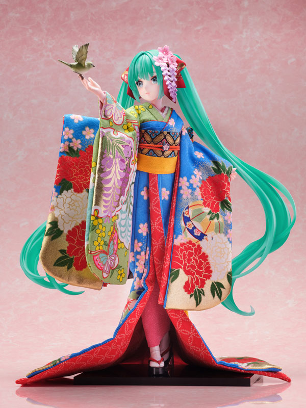 Yoshitoku x F:NEX Hatsune Miku -Japanese Doll- 1/4 Scale Figure, Action & Toy Figures, animota