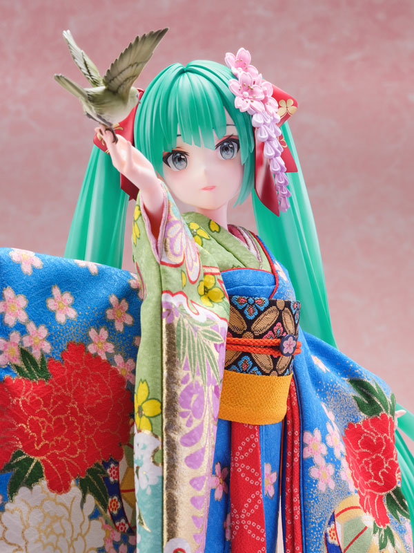 Yoshitoku x F:NEX Hatsune Miku -Japanese Doll- 1/4 Scale Figure, Action & Toy Figures, animota