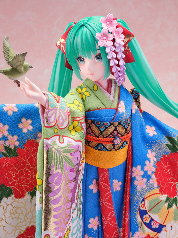 Yoshitoku x F:NEX Hatsune Miku -Japanese Doll- 1/4 Scale Figure, Action & Toy Figures, animota