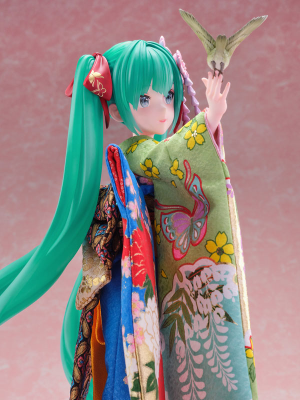 Yoshitoku x F:NEX Hatsune Miku -Japanese Doll- 1/4 Scale Figure, Action & Toy Figures, animota