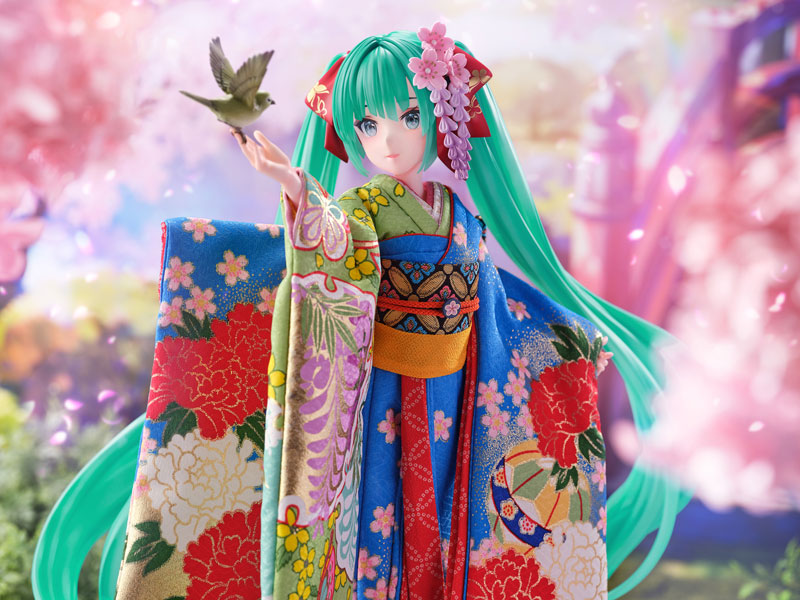 Yoshitoku x F:NEX Hatsune Miku -Japanese Doll- 1/4 Scale Figure, Action & Toy Figures, animota