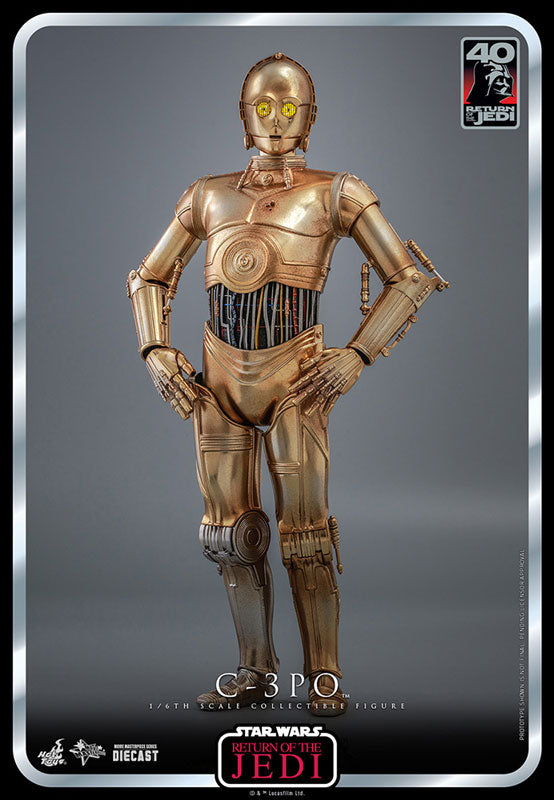 Movie Masterpiece DIECAST "Star Wars Episode VI- Return of the Jedi" 1/6 Scale Figure C-3PO