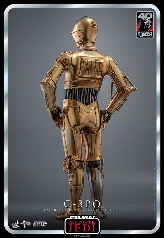 Movie Masterpiece DIECAST "Star Wars Episode VI- Return of the Jedi" 1/6 Scale Figure C-3PO