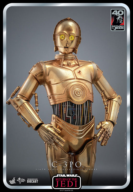 Movie Masterpiece DIECAST "Star Wars Episode VI- Return of the Jedi" 1/6 Scale Figure C-3PO