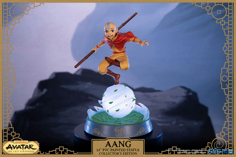 Avatar: the Legend of Aang / Aang 11 Inch PVC Statue [Collector Edition], Action Figures, animota