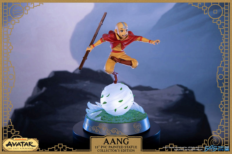 Avatar: the Legend of Aang / Aang 11 Inch PVC Statue [Collector Edition], Action Figures, animota