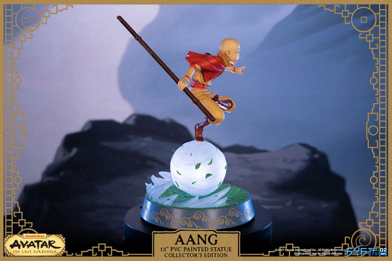 Avatar: the Legend of Aang / Aang 11 Inch PVC Statue [Collector Edition], Action Figures, animota