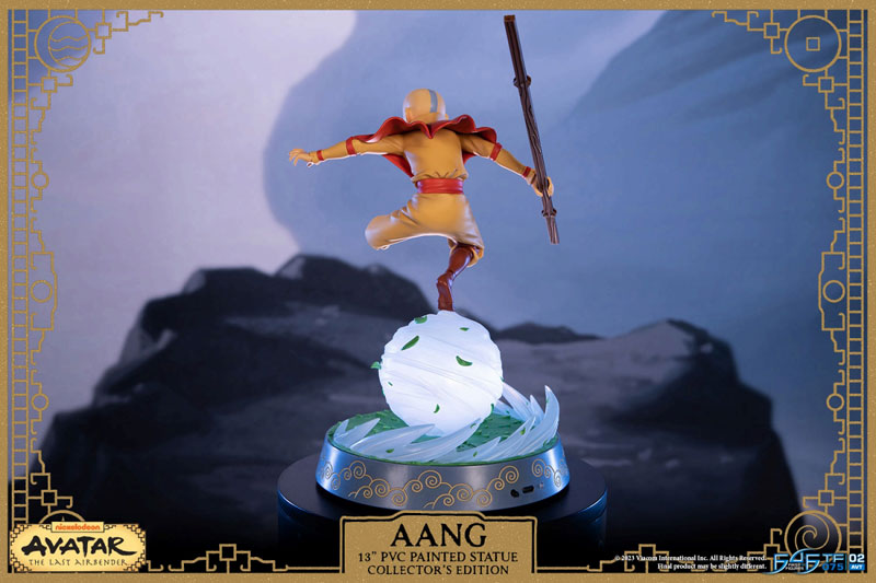 Avatar: the Legend of Aang / Aang 11 Inch PVC Statue [Collector Edition], Action Figures, animota