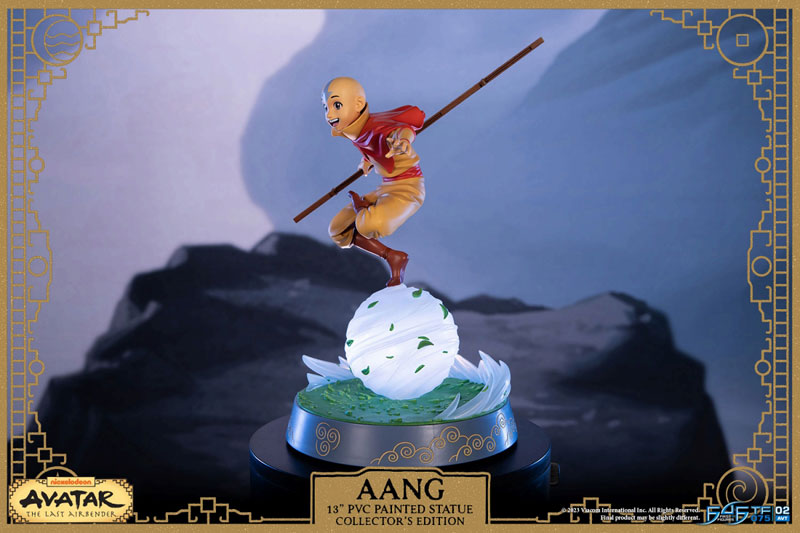 Avatar: the Legend of Aang / Aang 11 Inch PVC Statue [Collector Edition], Action Figures, animota