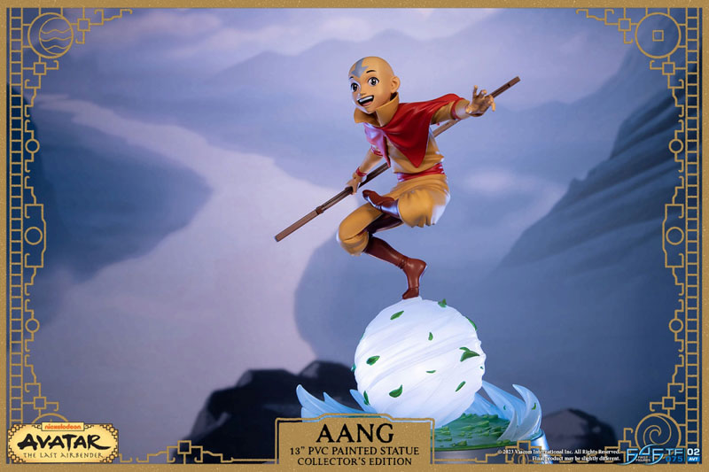 Avatar: the Legend of Aang / Aang 11 Inch PVC Statue [Collector Edition], Action Figures, animota