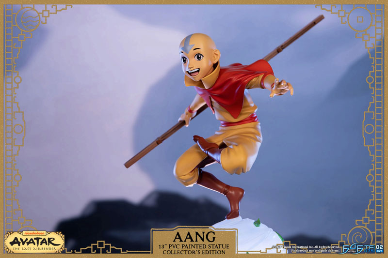 Avatar: the Legend of Aang / Aang 11 Inch PVC Statue [Collector Edition], Action Figures, animota