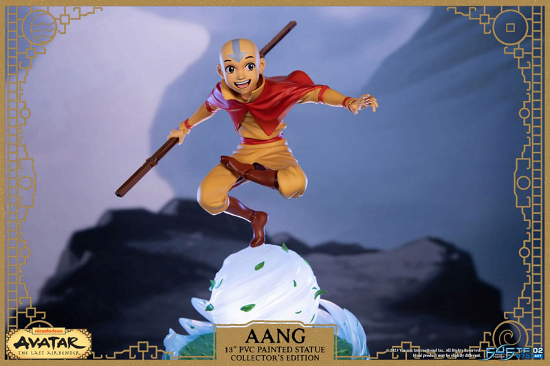 Avatar: the Legend of Aang / Aang 11 Inch PVC Statue [Collector Edition], Action Figures, animota
