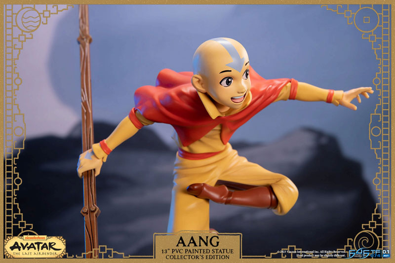 Avatar: the Legend of Aang / Aang 11 Inch PVC Statue [Collector Edition], Action Figures, animota