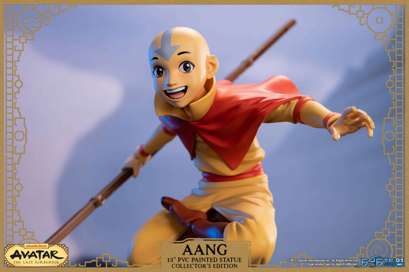 Avatar: the Legend of Aang / Aang 11 Inch PVC Statue [Collector Edition], Action Figures, animota