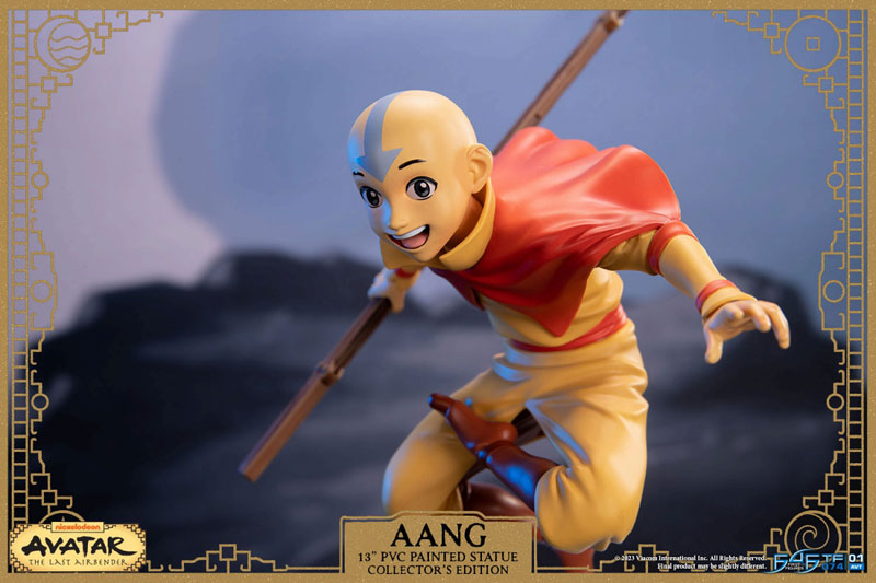 Avatar: the Legend of Aang / Aang 11 Inch PVC Statue [Collector Edition], Action Figures, animota