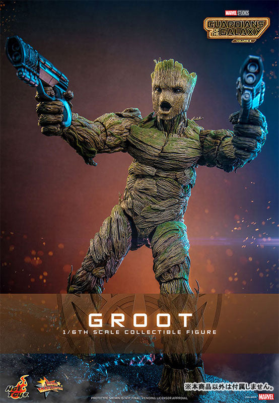 Movie Masterpiece "Guardians of the Galaxy: VOLUME 3" 1/6 Scale Figure Groot