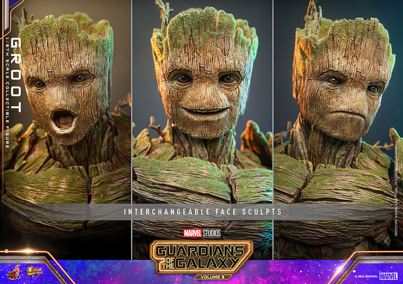 Movie Masterpiece "Guardians of the Galaxy: VOLUME 3" 1/6 Scale Figure Groot