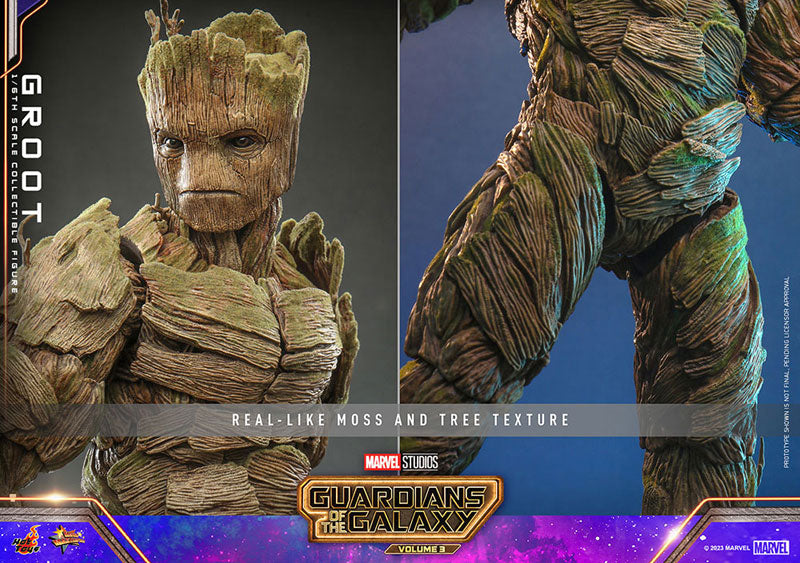 Movie Masterpiece "Guardians of the Galaxy: VOLUME 3" 1/6 Scale Figure Groot