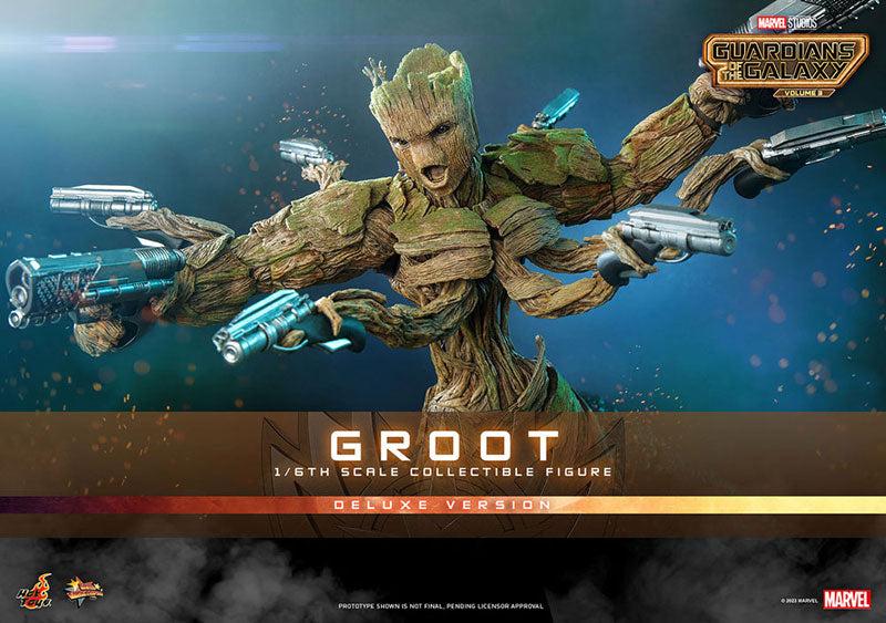 Movie Masterpiece "Guardians of the Galaxy: VOLUME 3" 1/6 Scale Figure Groot (Deluxe Ver.)