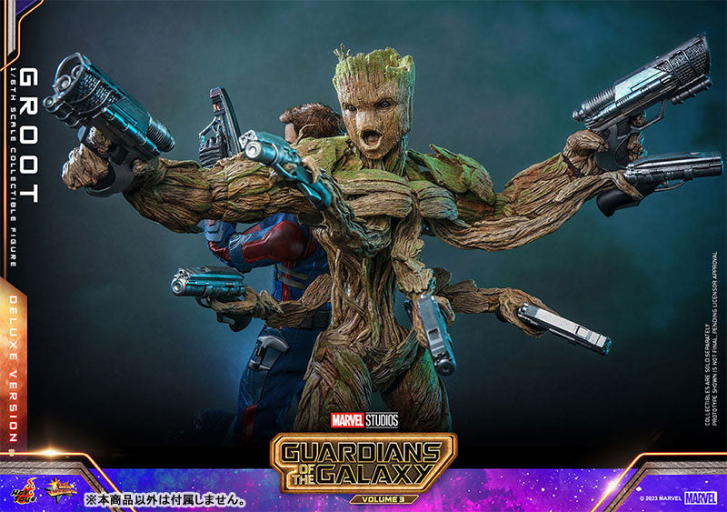 Movie Masterpiece "Guardians of the Galaxy: VOLUME 3" 1/6 Scale Figure Groot (Deluxe Ver.)